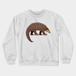 Pangolin Illustration Crewneck Sweatshirt